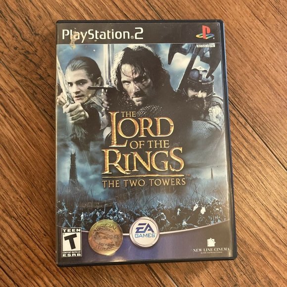 Lord of the Rings: The Two Towers (Sony PlayStation PS2) Game Complete - Picture 1 of 5